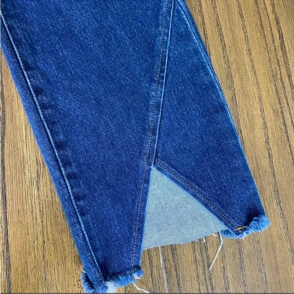 FRAME denim Le High Straight cropped jeans