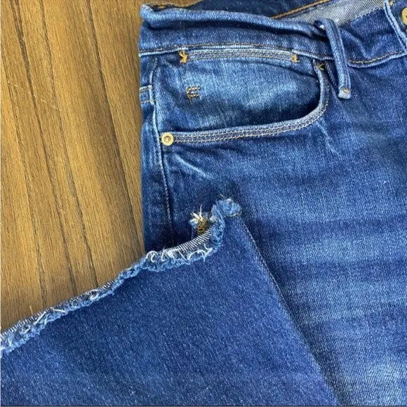 FRAME denim Le High Straight cropped jeans