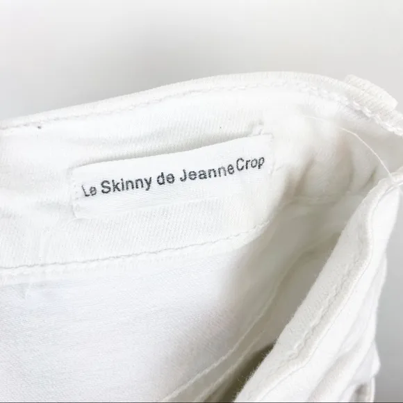 FRAME | Le Skinny de Jeanne Crop Jean in Lilac Blanc