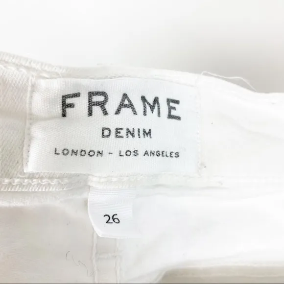 FRAME | Le Skinny de Jeanne Crop Jean in Lilac Blanc
