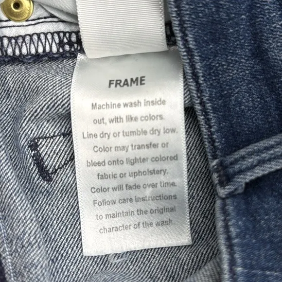Frame Le Skinny de Jeanne Crop Jeans
