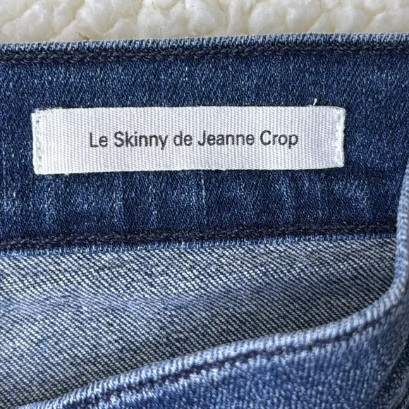 Frame Le Skinny de Jeanne Crop Jeans