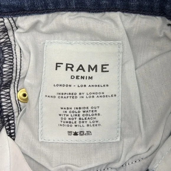 Frame Le Skinny de Jeanne Crop Jeans