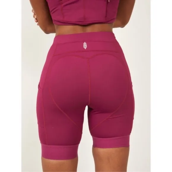 Free People In The Saddle Bike Shorts🍒