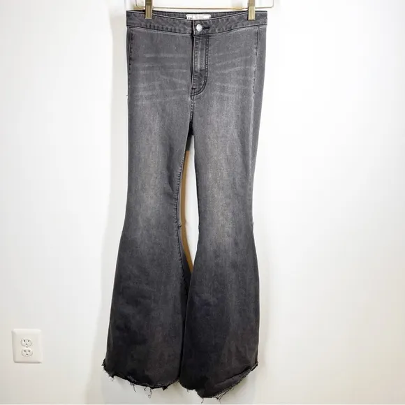 Free People Ultra Flare Wide Leg Jeans