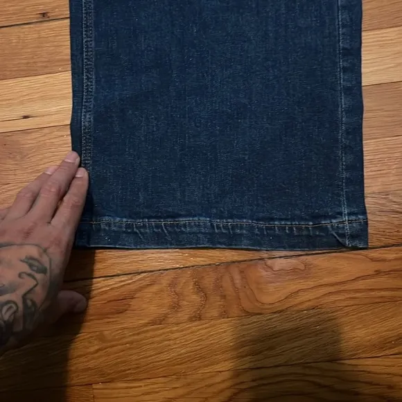 GAP high stride 32 / 14L blue denim pant