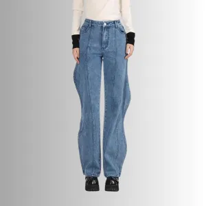 Giana - Trendy Plissé Pants for Women