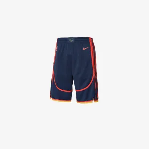 Golden State Warriors City Edition Youth Swingman Shorts - Navy