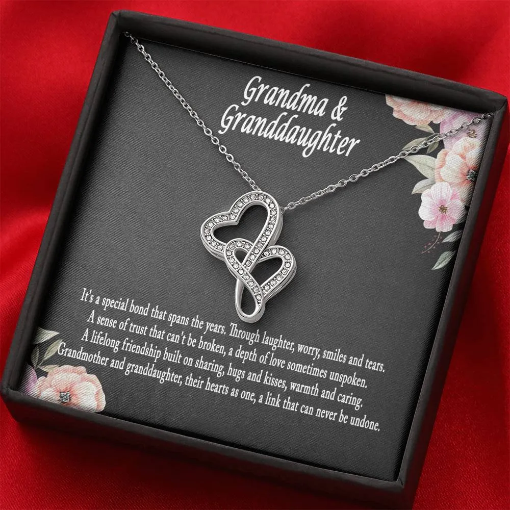 Grandmother & Granddaughter Necklace, Grandma Gift, Grandmother Jewelry, Granddaughter Gift, Granddaughter Birthday Gift