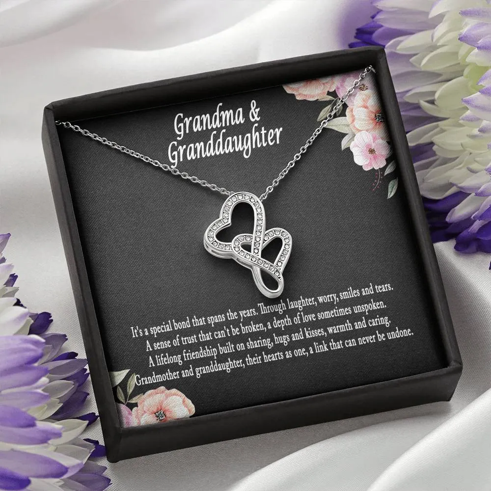 Grandmother & Granddaughter Necklace, Grandma Gift, Grandmother Jewelry, Granddaughter Gift, Granddaughter Birthday Gift