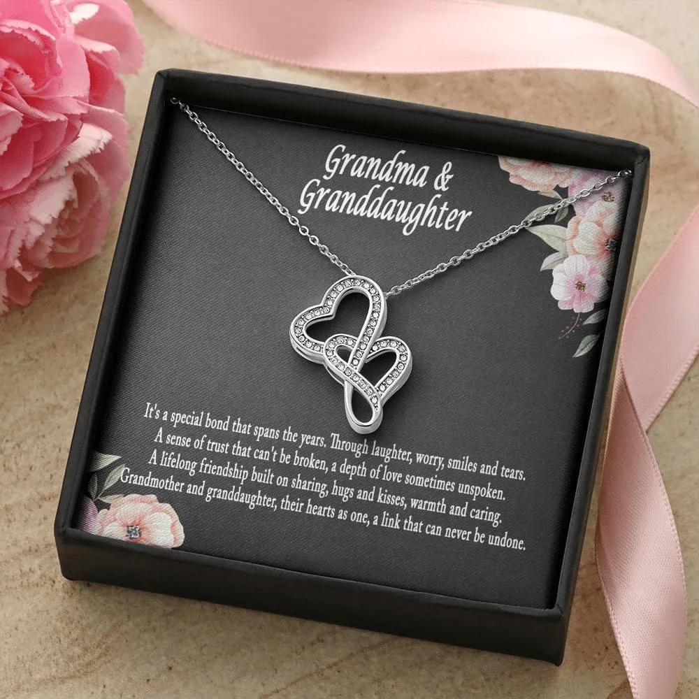 Grandmother & Granddaughter Necklace, Grandma Gift, Grandmother Jewelry, Granddaughter Gift, Granddaughter Birthday Gift