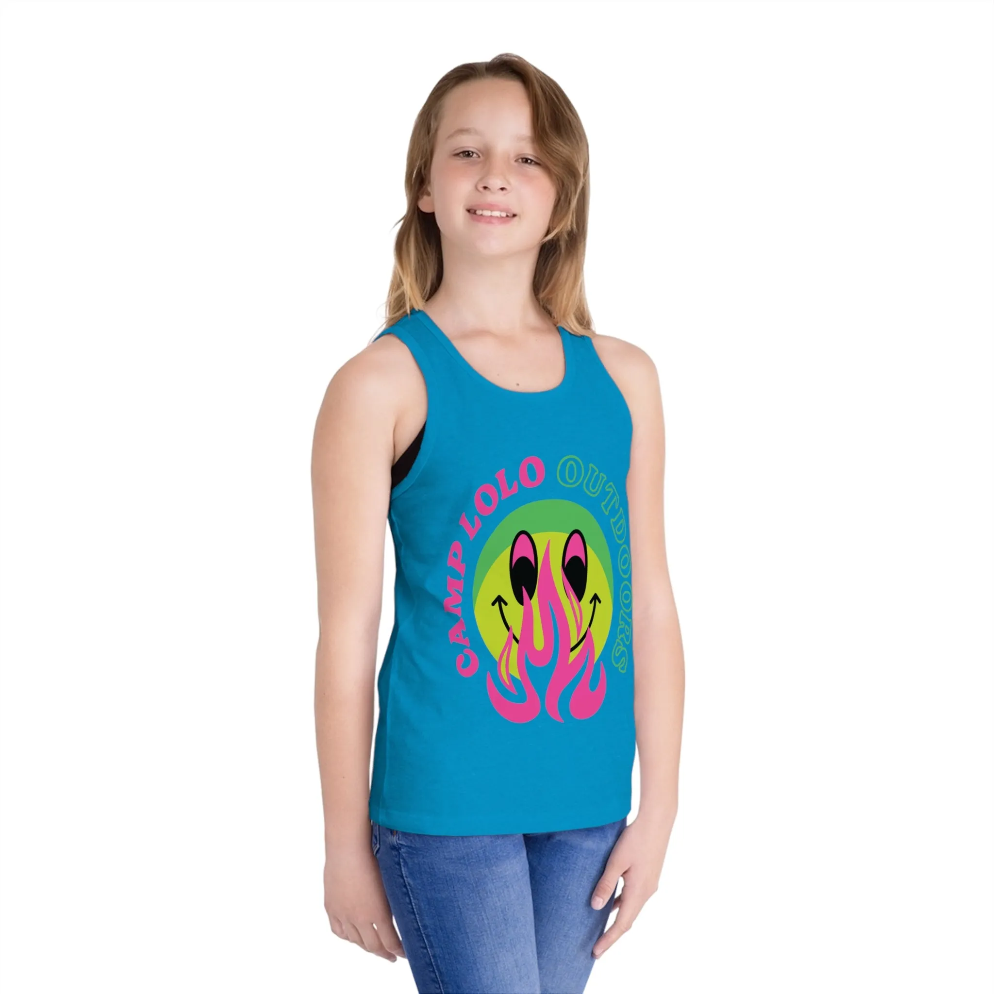 Happy Camper Kid's Tank Top