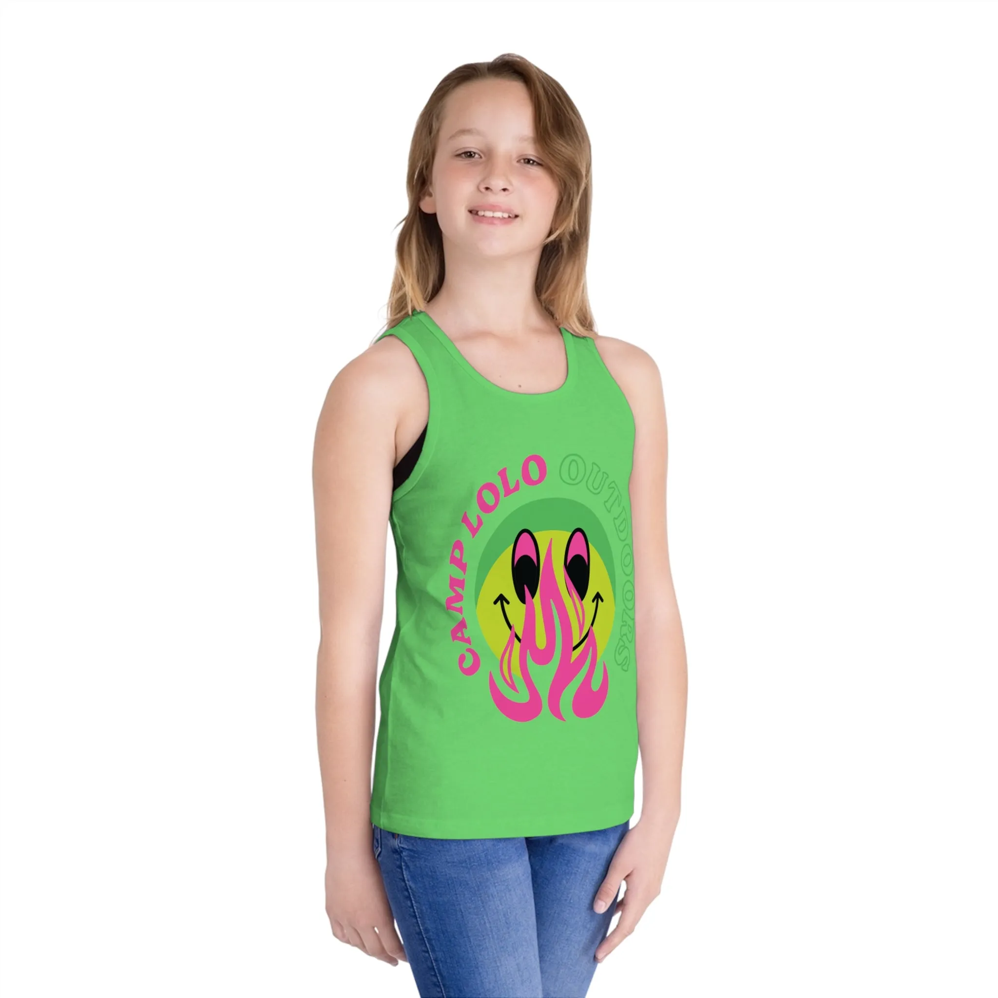 Happy Camper Kid's Tank Top