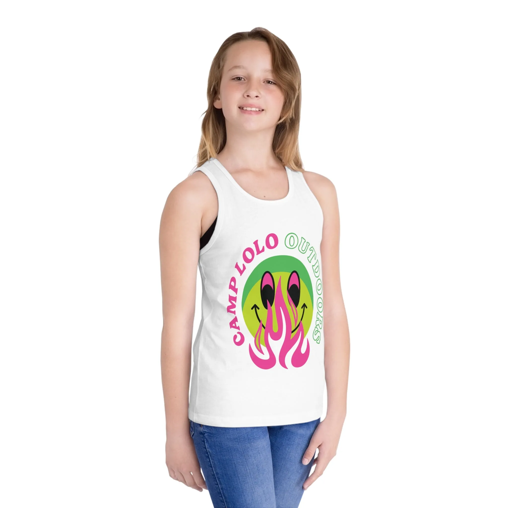 Happy Camper Kid's Tank Top