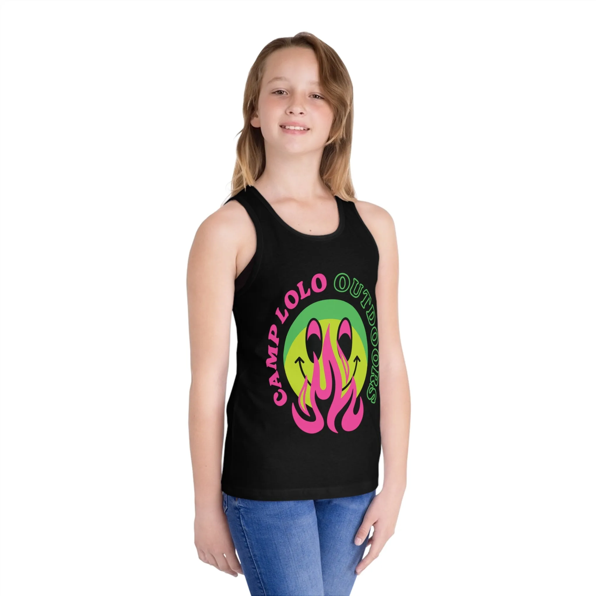 Happy Camper Kid's Tank Top