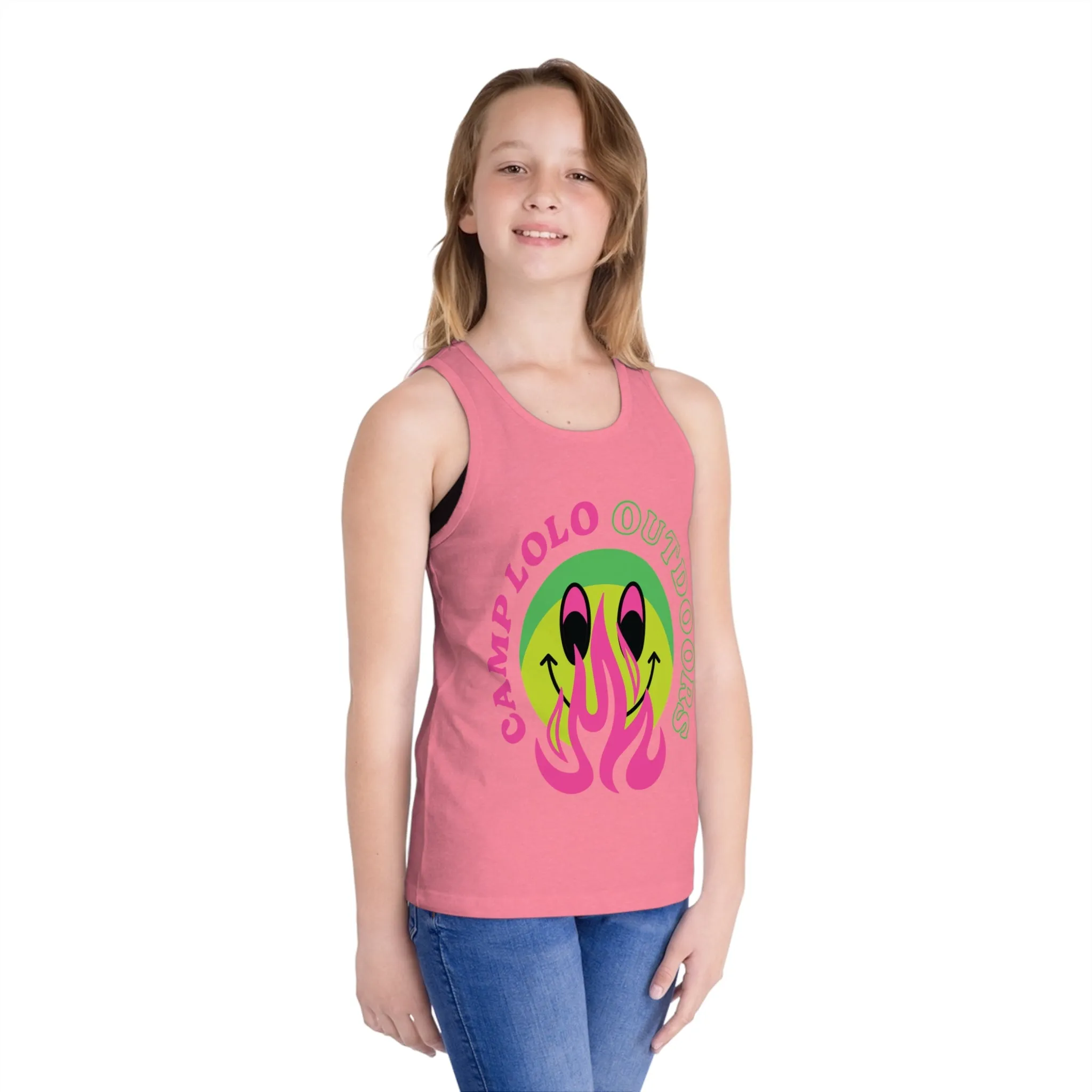 Happy Camper Kid's Tank Top