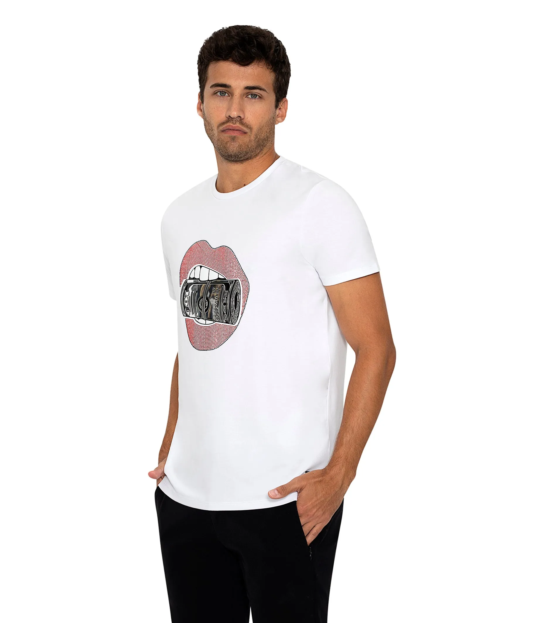HONEY MONEY WHITE T-SHIRT