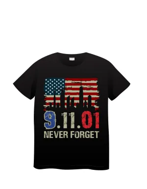 Honor the Heroes, Remember the Day: 9/11 Never Forget Tee