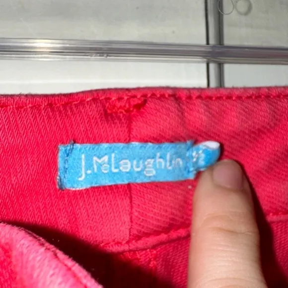 Hot Pink J.McLaughlin Size 2 Lexi Jeans Ankle