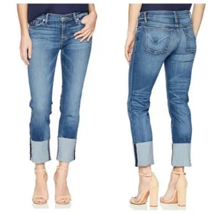 Hudson Tally Deep Cuffed Crop Skinny Jean | 27