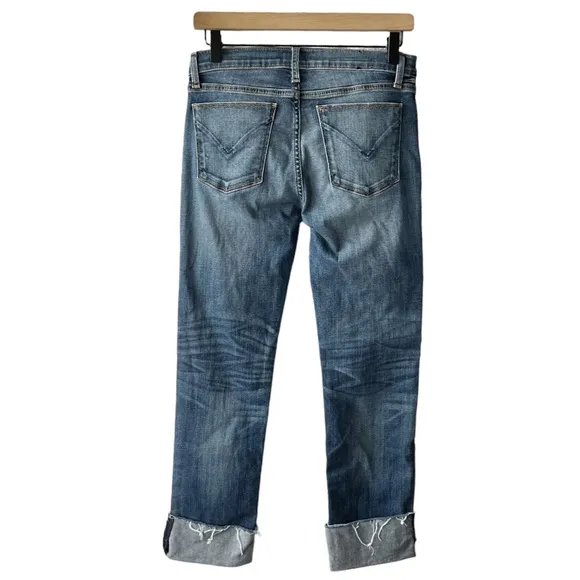 Hudson Tally Deep Cuffed Crop Skinny Jean | 27
