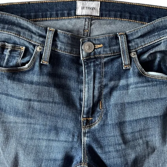 Hudson Tally Deep Cuffed Crop Skinny Jean | 27