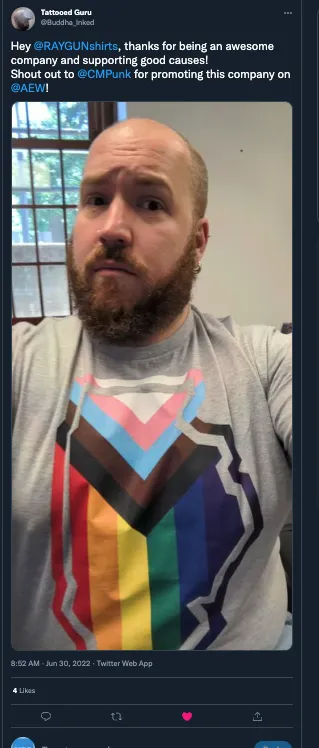 Illinois Outline Progress Pride Flag