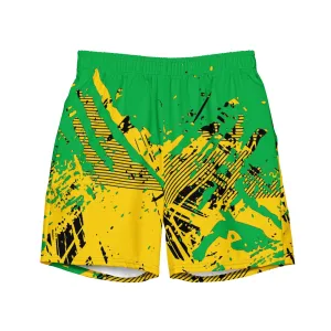 Jamaica Splatter Swim Trunks