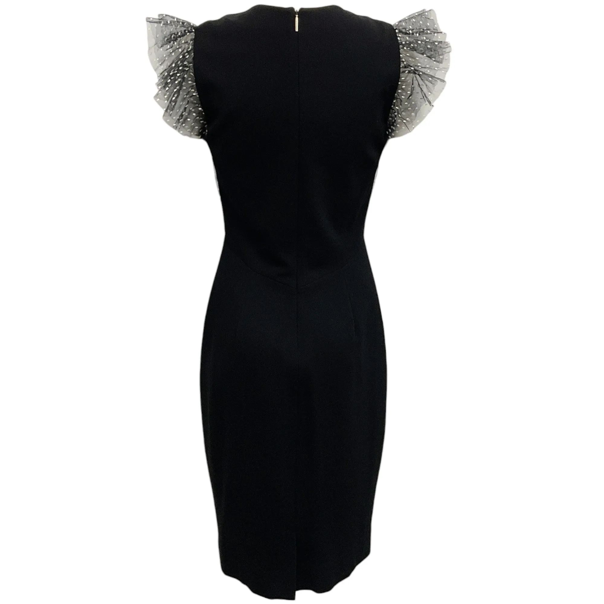 Jason Wu Black Dress with Sheer Polka Dots