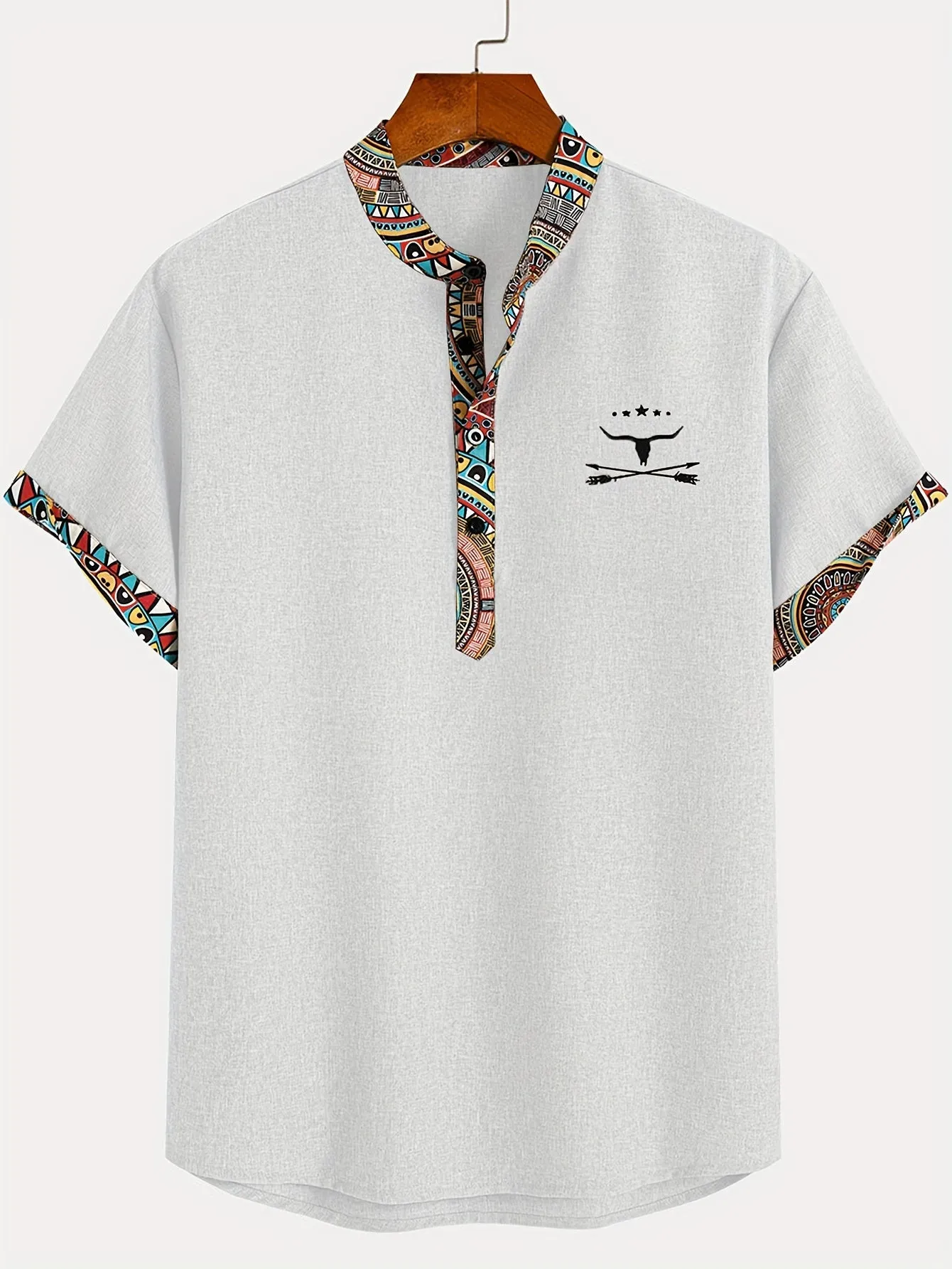 Jaxon Reed | Multicolored Statement Shirt