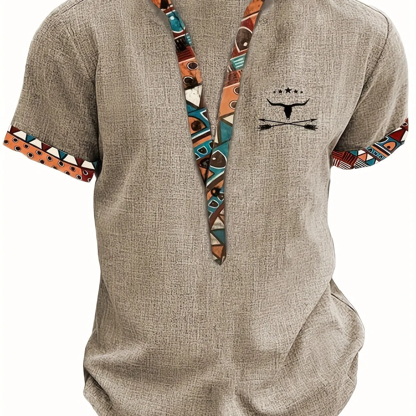 Jaxon Reed | Multicolored Statement Shirt