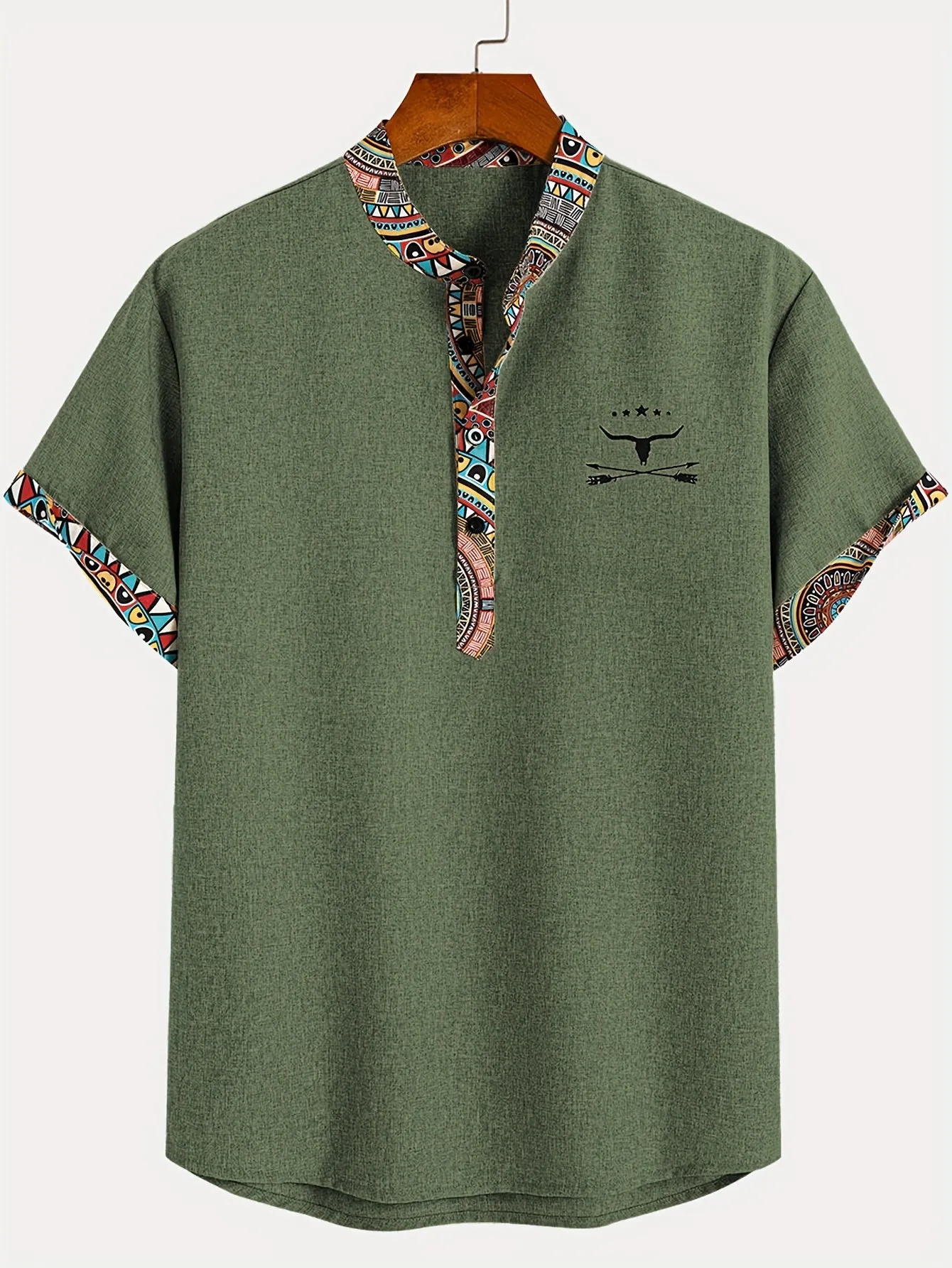 Jaxon Reed | Multicolored Statement Shirt