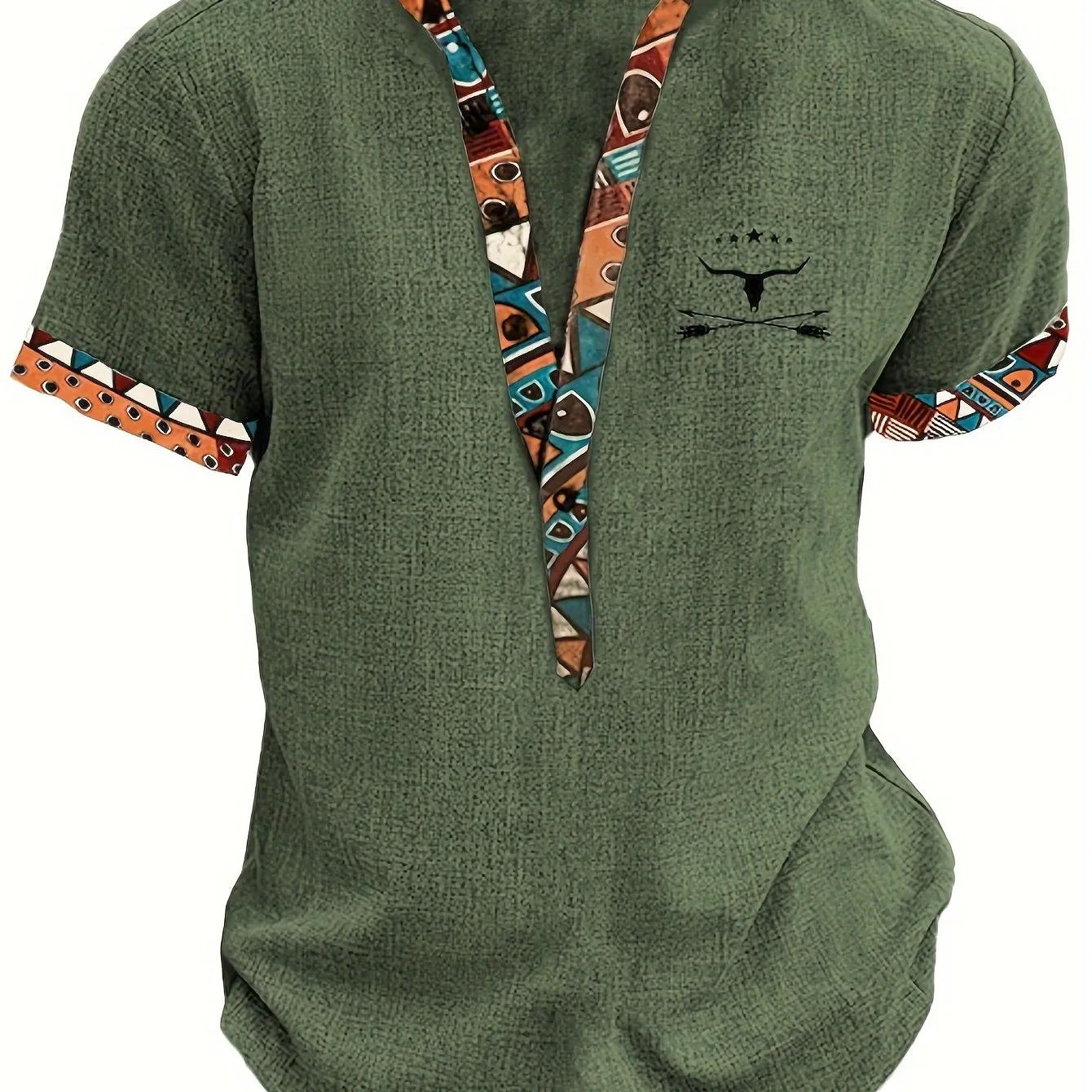 Jaxon Reed | Multicolored Statement Shirt