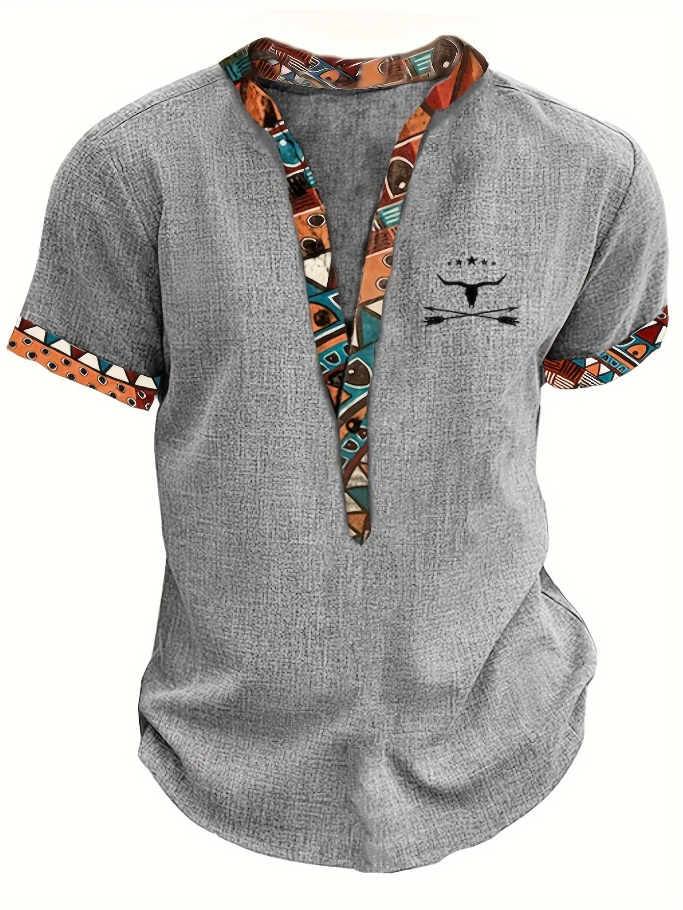 Jaxon Reed | Multicolored Statement Shirt