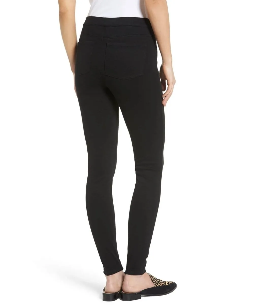 Jean-ish Ankle Leggings Black