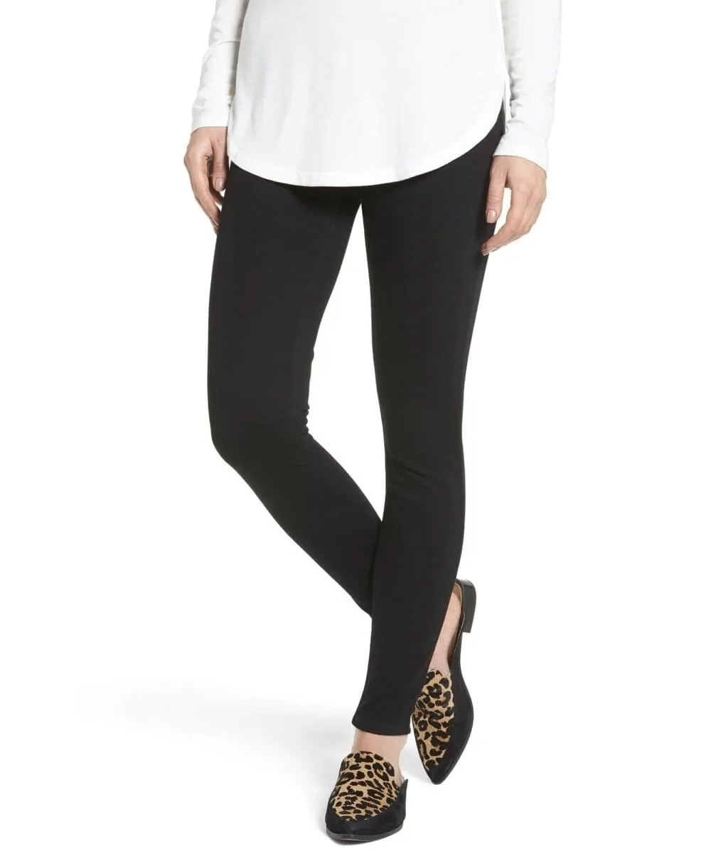 Jean-ish Ankle Leggings Black