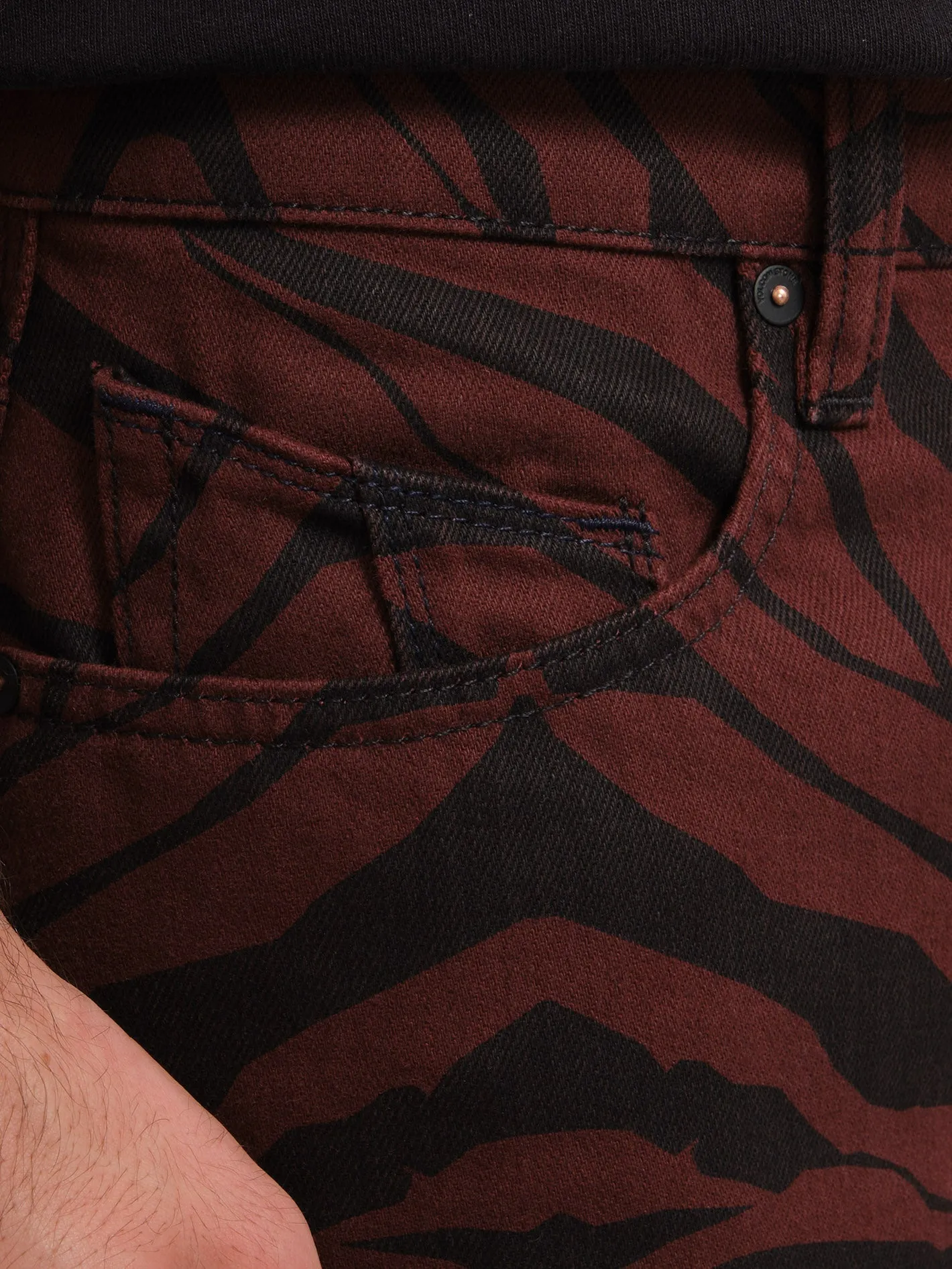 Jean Modown Tapered - BITTER CHOCOLATE