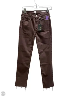 Jeans Cropped By Edwin In Brown, Size: 0