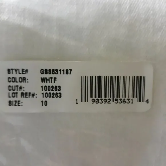 JEN 7 BY 7 For All mankind White Cropped Skinny jeans size 10