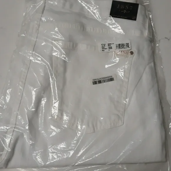 JEN 7 BY 7 For All mankind White Cropped Skinny jeans size 10