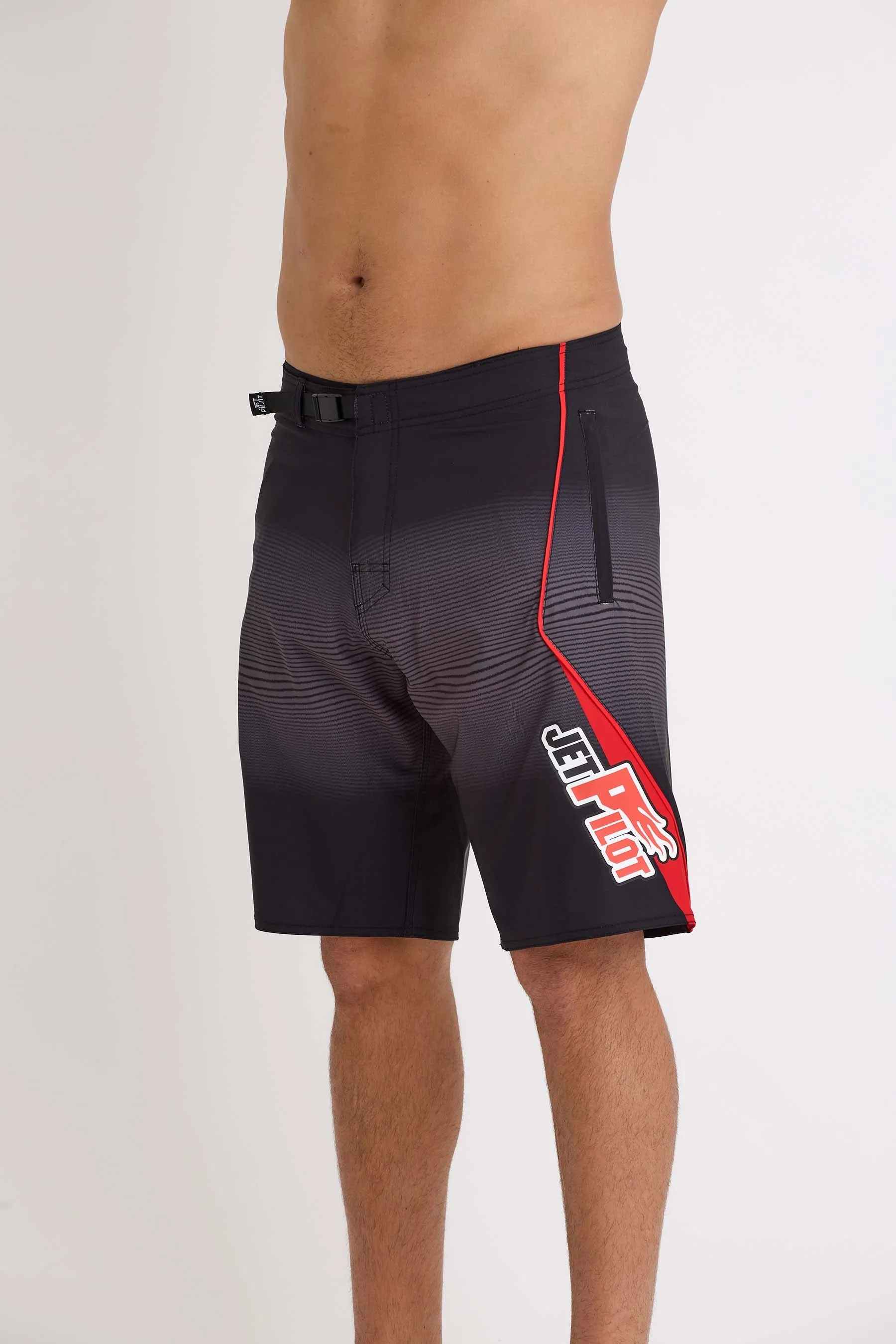 Jetpilot Pulse Streamliner Boardshort - Red