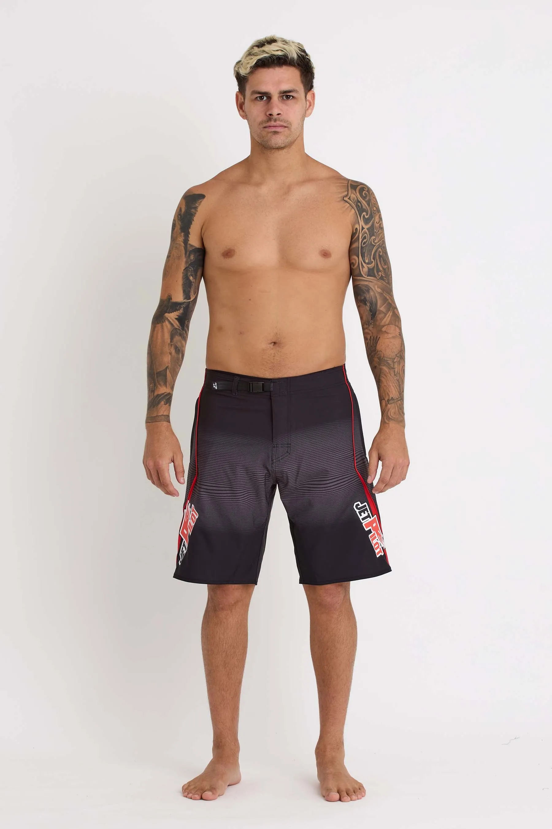 Jetpilot Pulse Streamliner Boardshort - Red