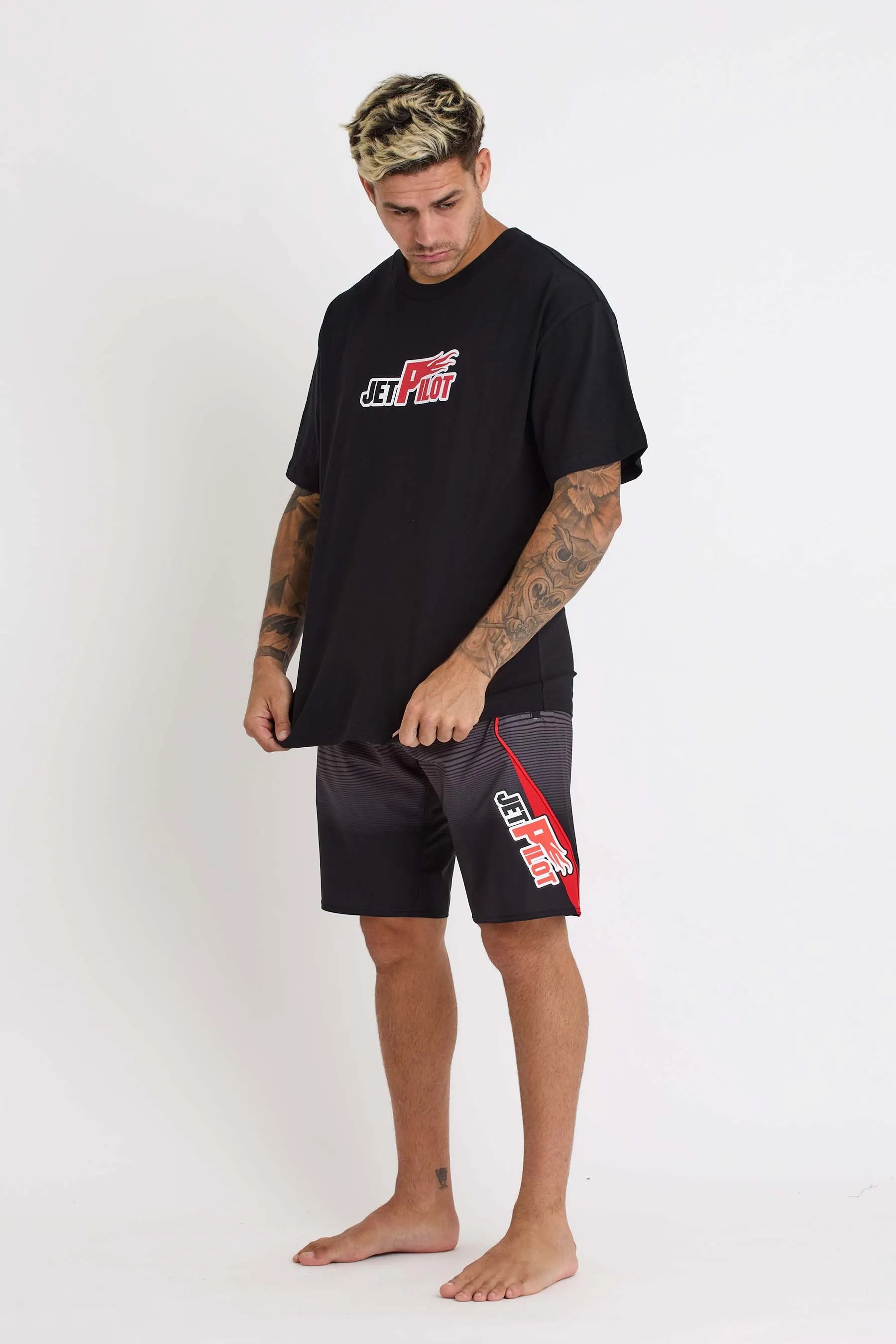 Jetpilot Pulse Streamliner Boardshort - Red