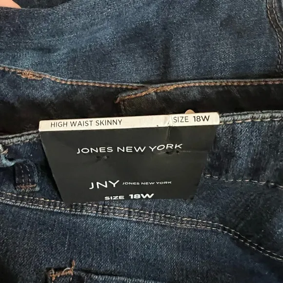 Jones New York High Waist Skinny Jeans