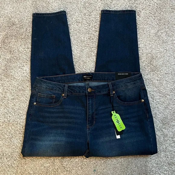 Jones New York High Waist Skinny Jeans