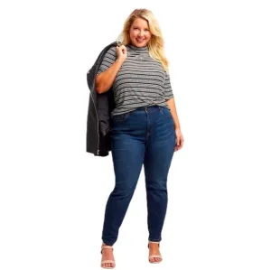 Jones New York High Waist Skinny Jeans