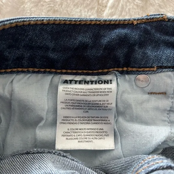 Joseph Ribkoff Cropped Pearl Embellished Jeans Size 8 Slim Fit Stretch