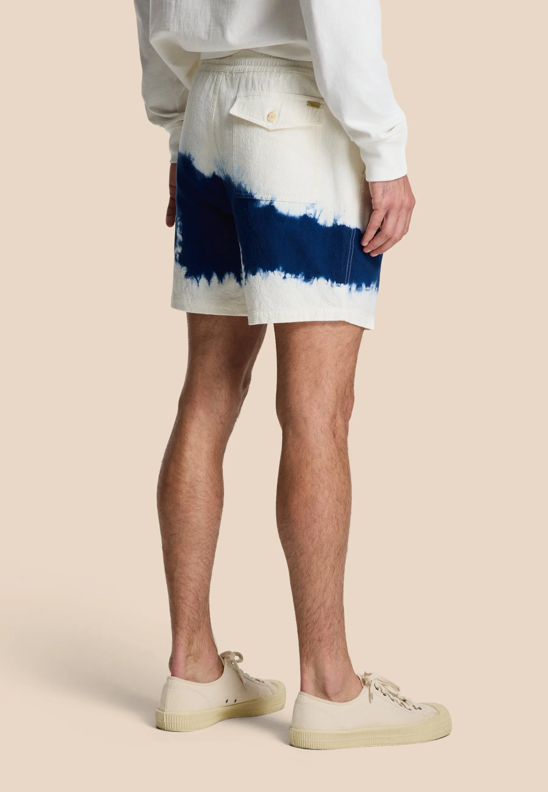 JOSH shorts tie dye | white