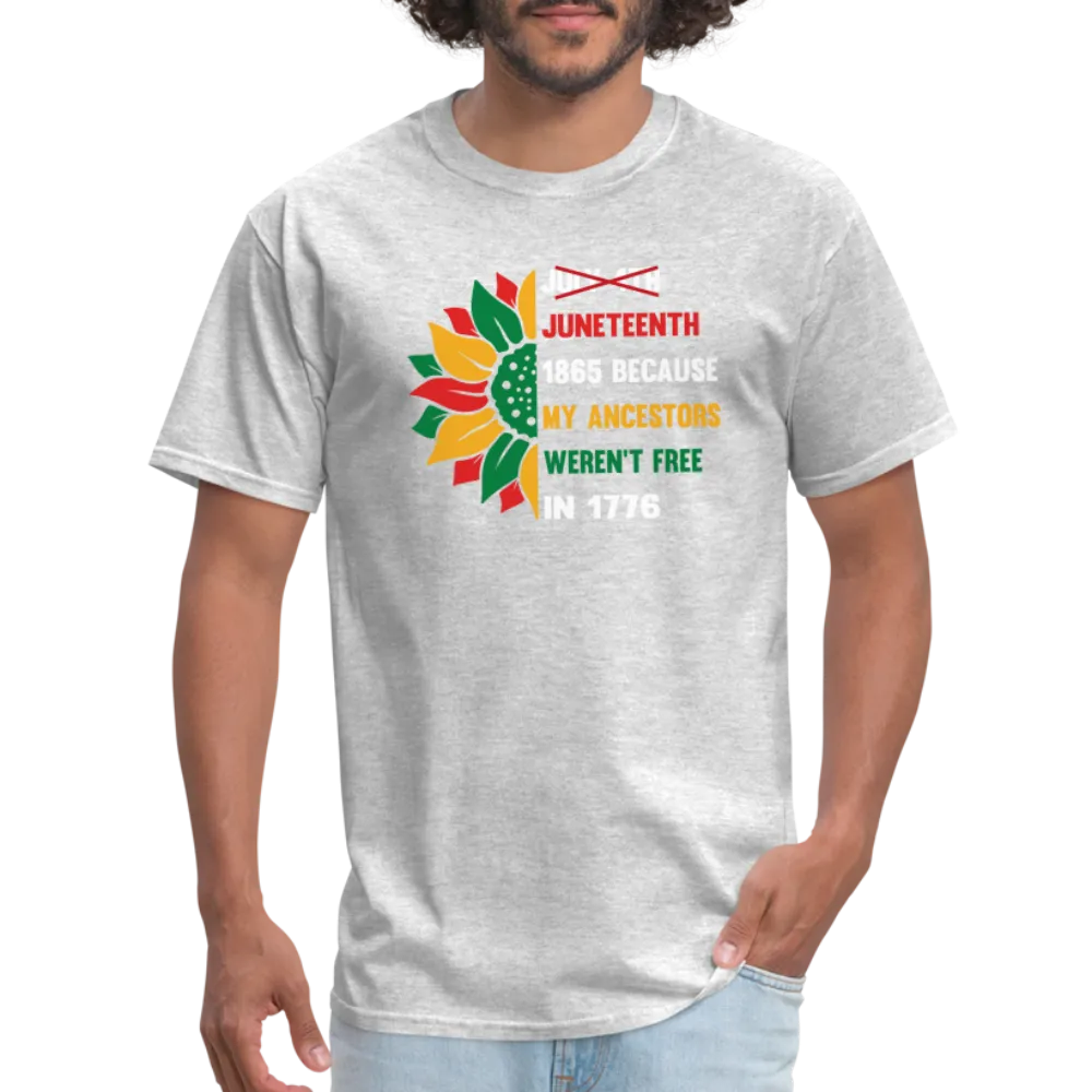 Juneteenth Over July 4th T-shirt.