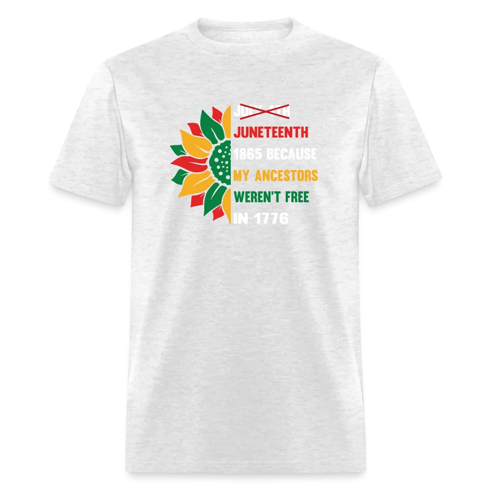 Juneteenth Over July 4th T-shirt.